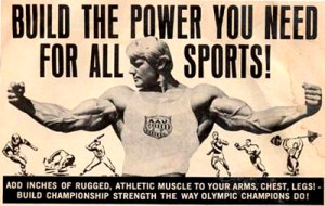 Dave Draper ad for Joe Weider