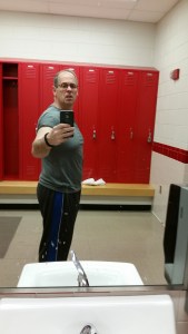 Side view of me on March 26, 2015. 