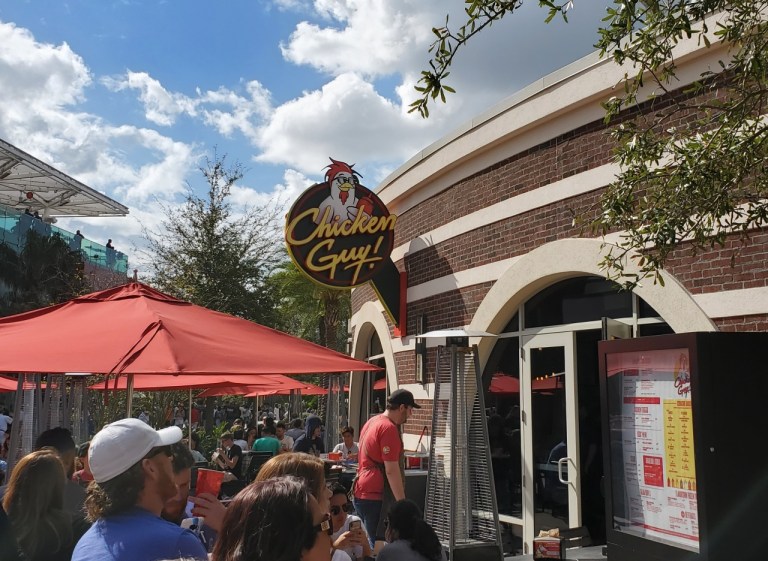 Chicken Guy at Disney Springs.