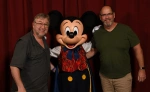 Bob, Mickey Mouse, and Dave in February 2020.